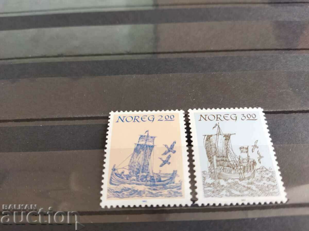 Νορβηγία Michel No. 891/92 του 1983. πλοία με τιμή 2.00 BGN | € 1.02 Νορβηγία Michel No. 891/92 του 1983. πλοία με τιμή 2.00 BGN | € 1.02