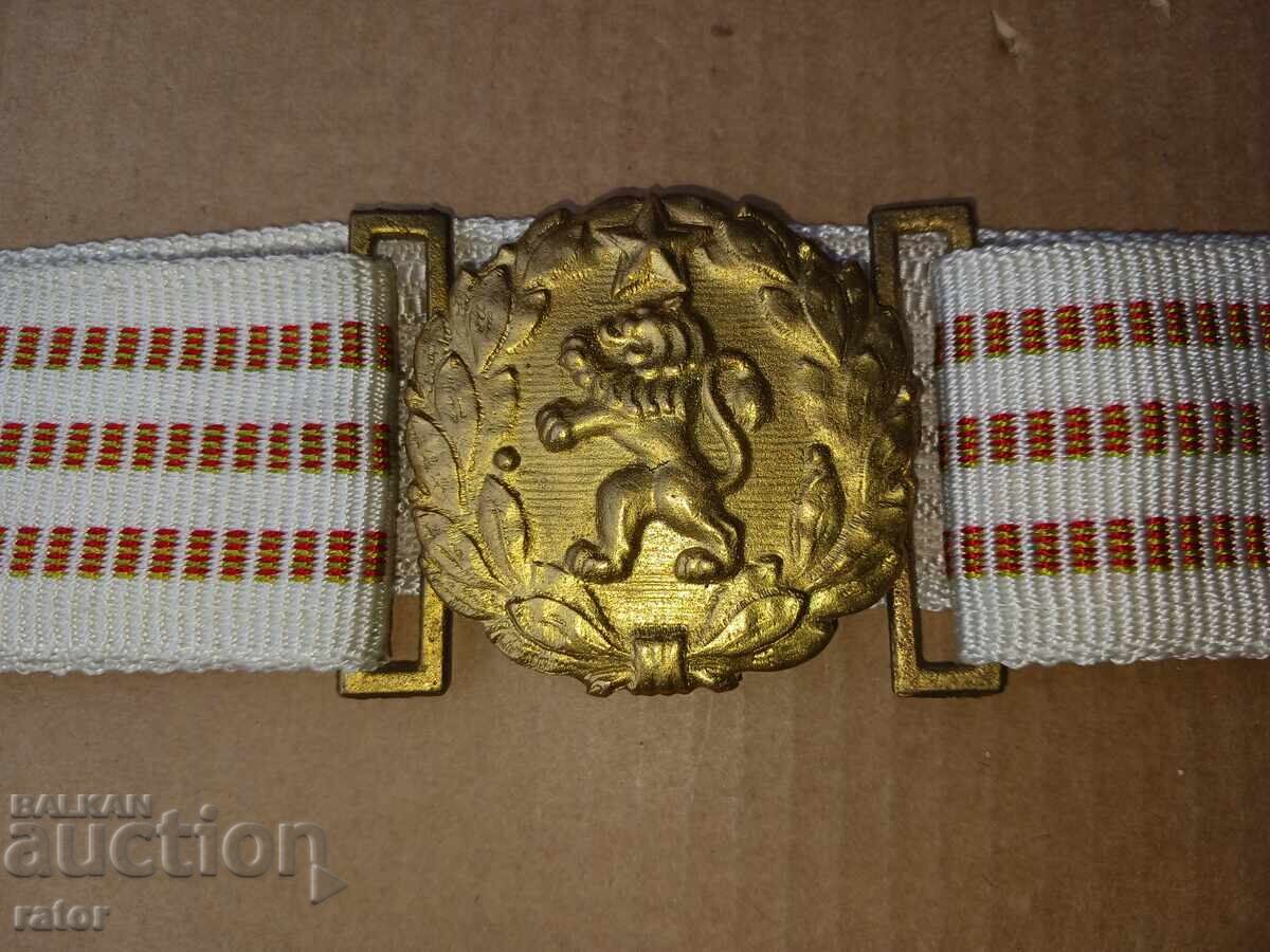 Parade Officer's Belt - BNA, NRB, Uniform with price 19.99 BGN | € 10.22