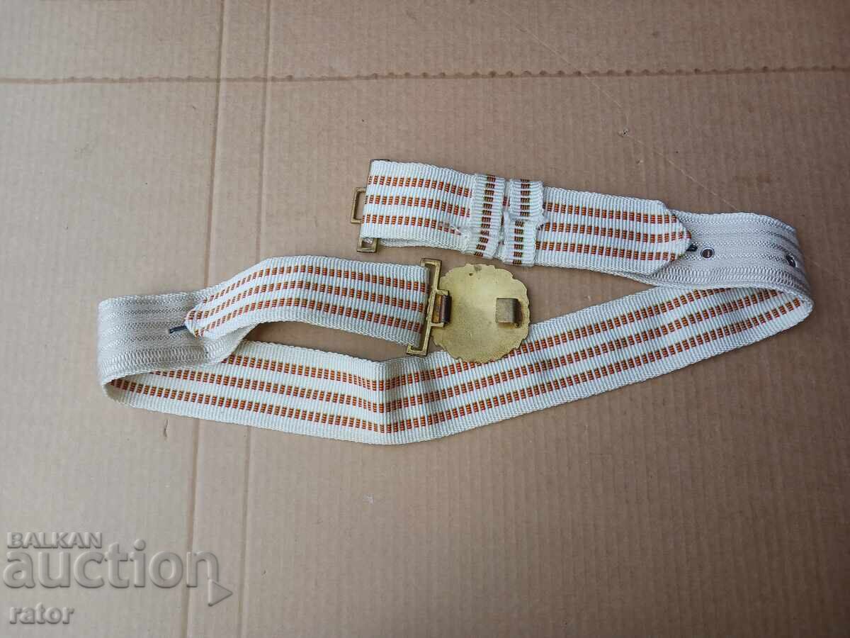 Delivery of Parade Officer's Belt - BNA, NRB, Uniform