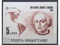 Albania 1992 Europa SEPT - bloc curat