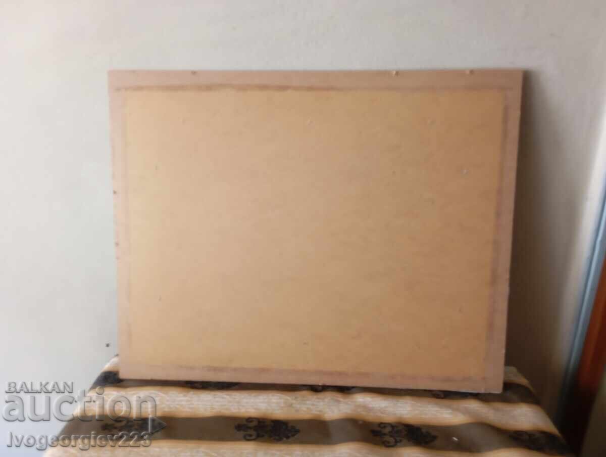 Картина зимен пейзаж - 5