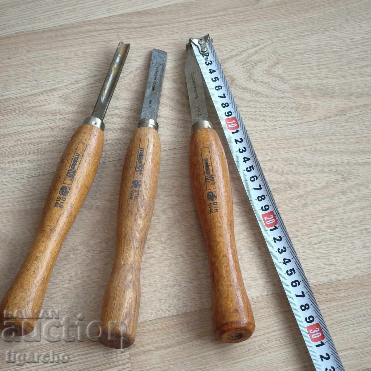 Woodturning chisels with price 99.00 BGN | € 50.62