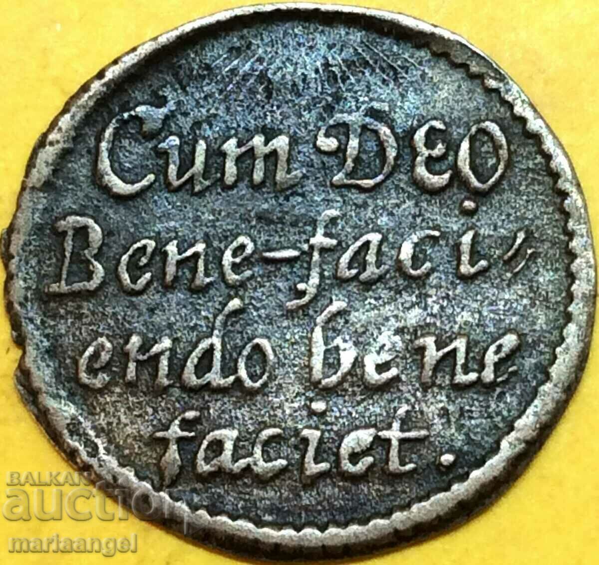 1 κρόιτσερ 1654 Γερμανία Σαξονία Βίλχελμ IV Νέο Βαϊμάρη - 6