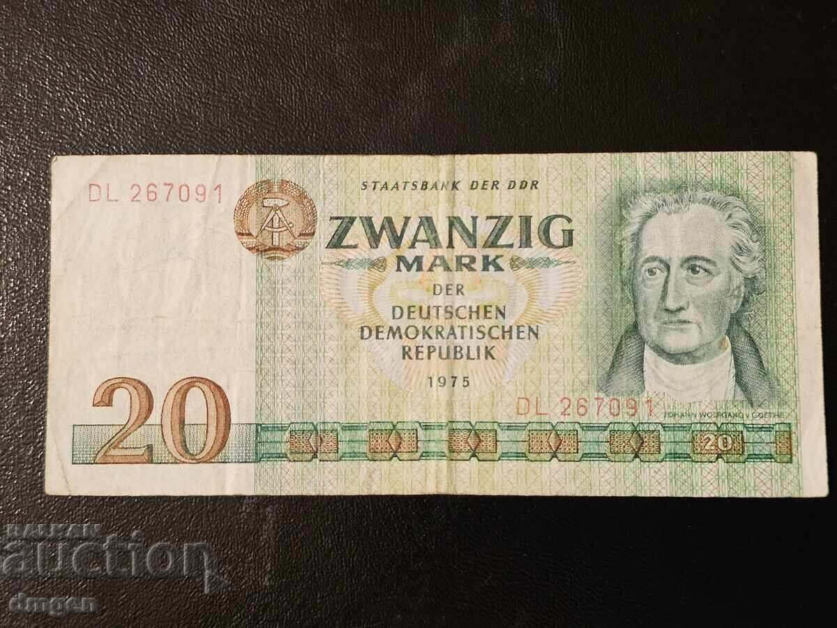 20 mărci 1975 Germania
