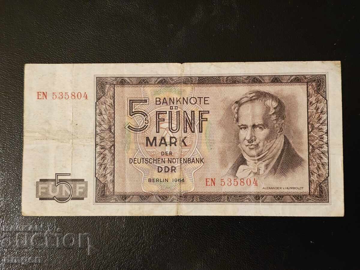 5 μάρκα 1964 Γερμανία 5 μάρκα 1964 Γερμανία