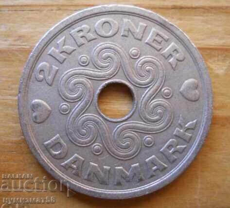 2 kroner 1992 - Denmark