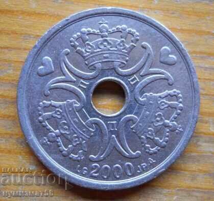 2 kroner 2000 - Denmark with price 1.00 BGN | € 0.51