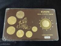 Ολοκληρωμένο σετ - Κύπρος 1998-2003, 6 νομίσματα + μετάλλιο