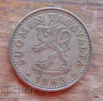 20 pence 1963 - Finlanda cu preț € 0.30 | 0.59 BGN