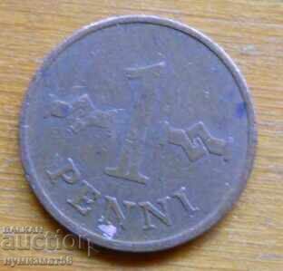 1 penny 1969 - Finland 1 penny 1969 - Finland