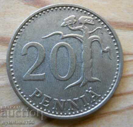 20 de bani 1976 - Finlanda