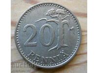 20 pennies 1976 - Finland