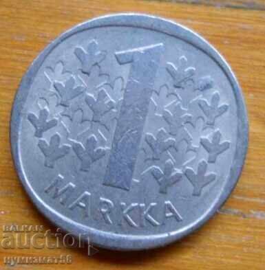 1 марка 1980 г. - Финландия 1 марка 1980 г. - Финландия