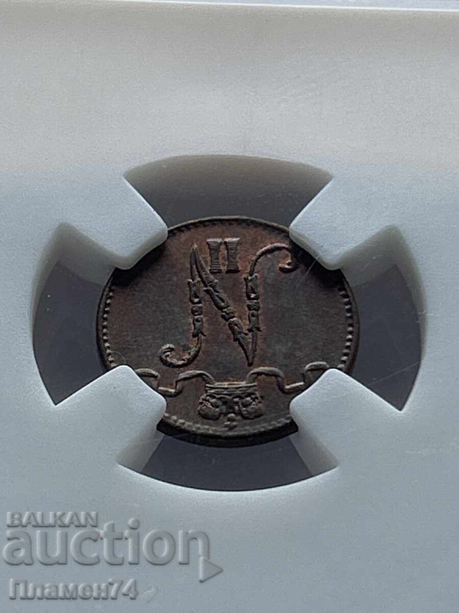 1 Penny 1913 MS63BN Finland - 6
