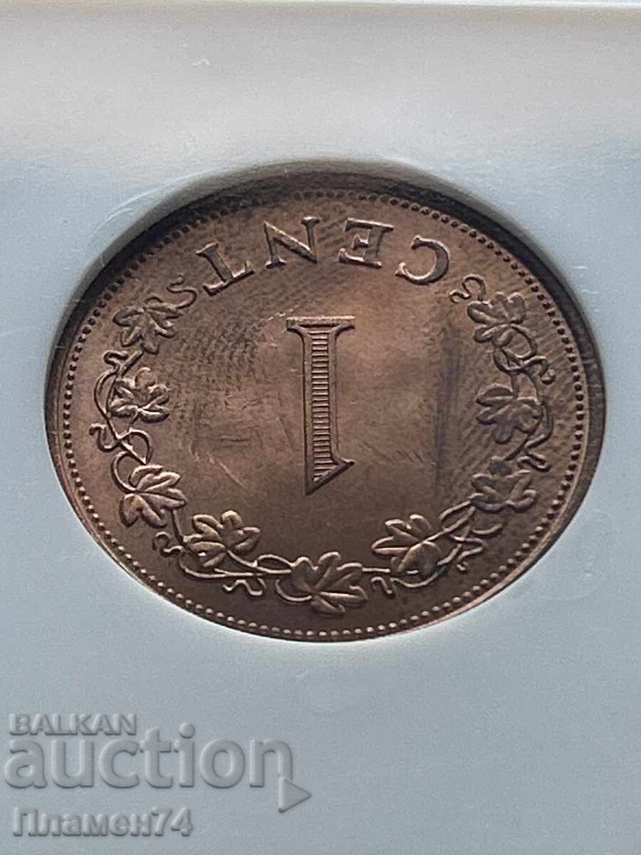 1 λεπτό 1972 MS63RB Μάλτα - 6