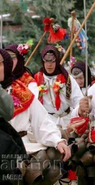 Old Dubene Kukeri Towel, Headscarf, Pouch - Karamanliyka - 6 Old Dubene Kukeri Towel, Headscarf, Pouch - Karamanliyka - 6