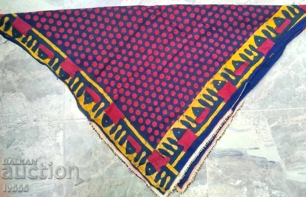 Old Dubene Kukeri Towel, Headscarf, Pouch - Karamanliyka Old Dubene Kukeri Towel, Headscarf, Pouch - Karamanliyka