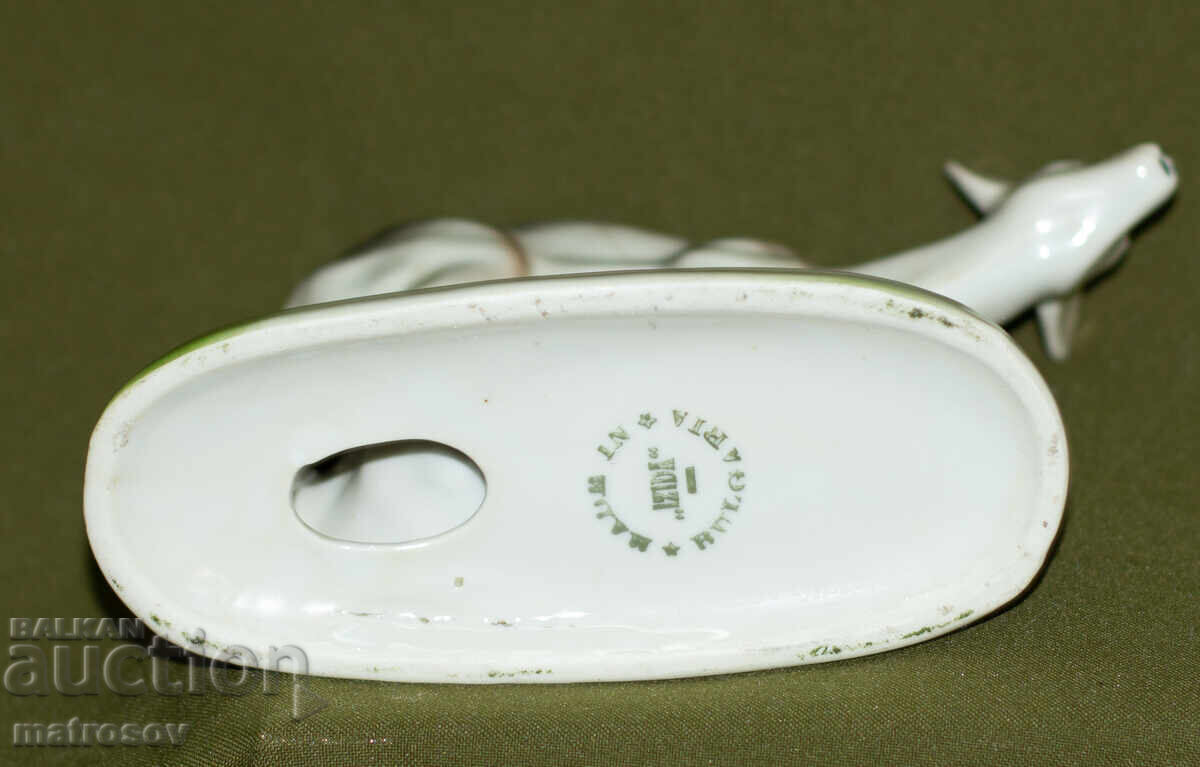 Decorative Bulgarian porcelain figurine, deer - 7