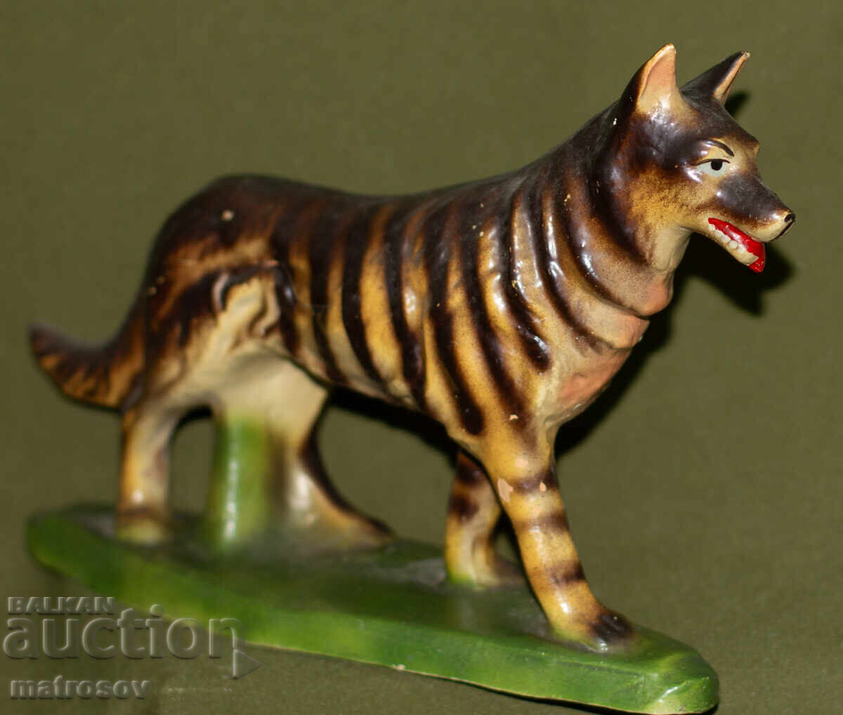 Figurină ceramică decorativă de câine - 5