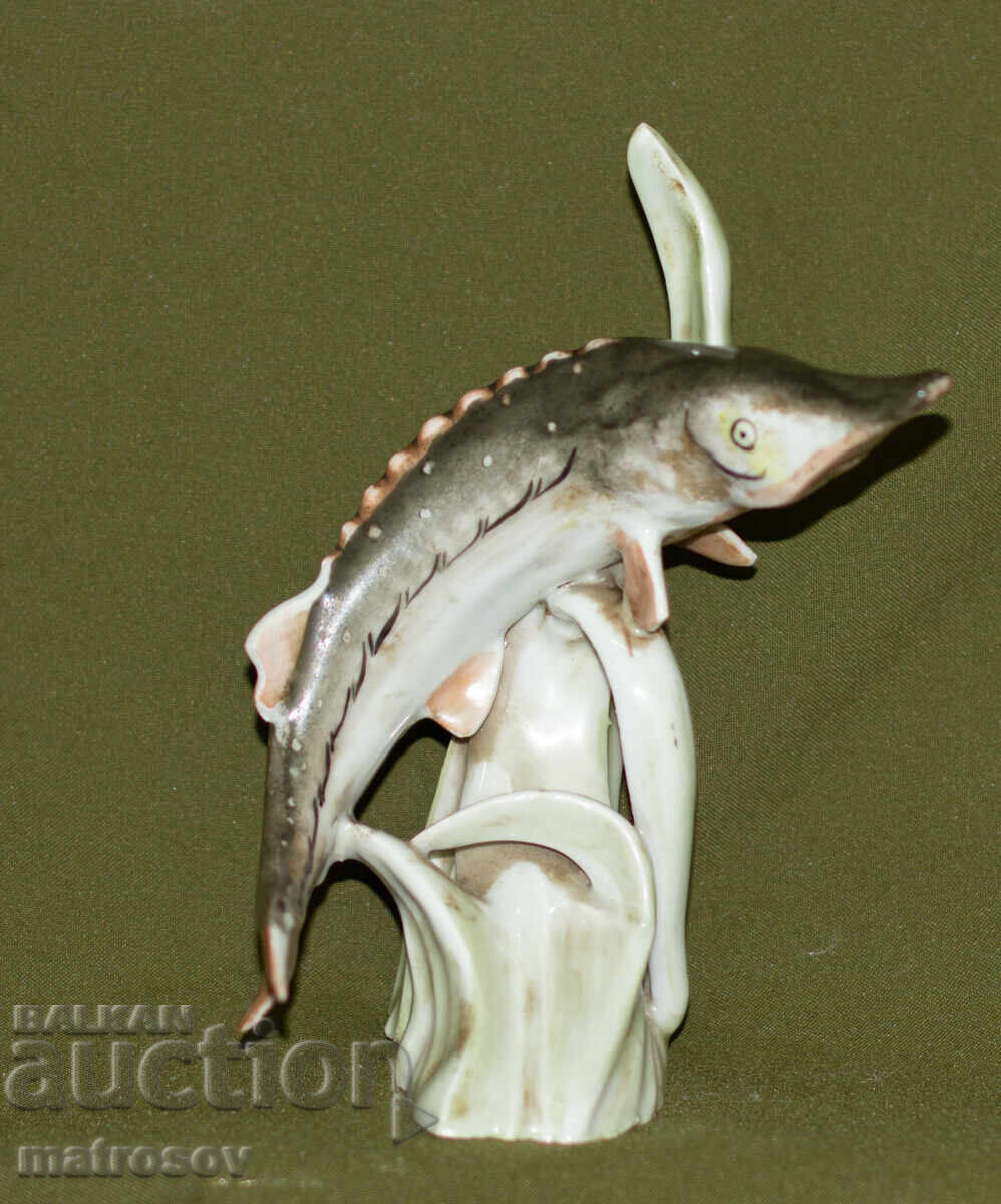 Διακοσμητική πορσελάνινη φιγούρα ψαριού, Royal Dux με τιμή 200.00 BGN | € 102.26