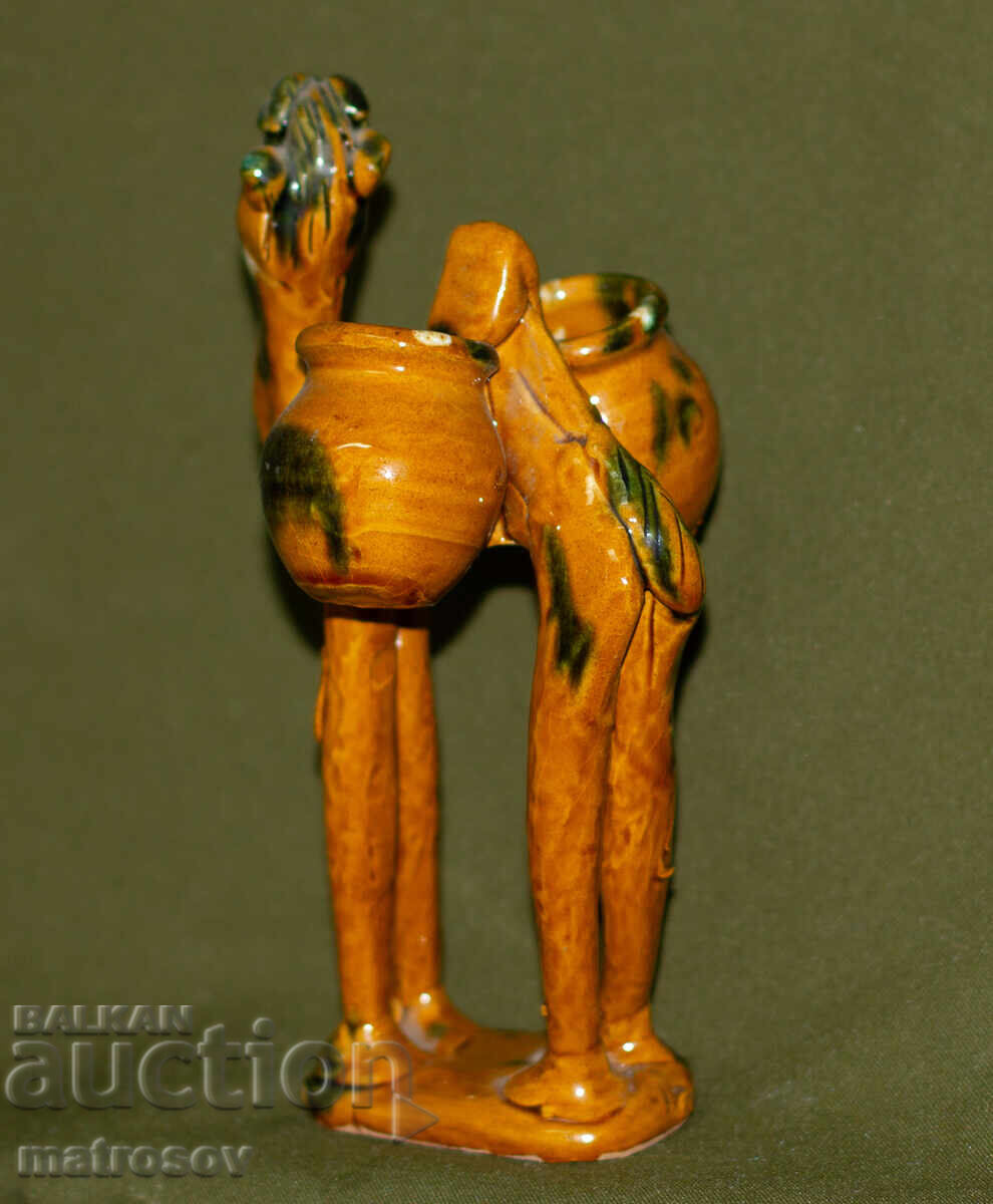 Decorative ceramic camel figurine - 5
