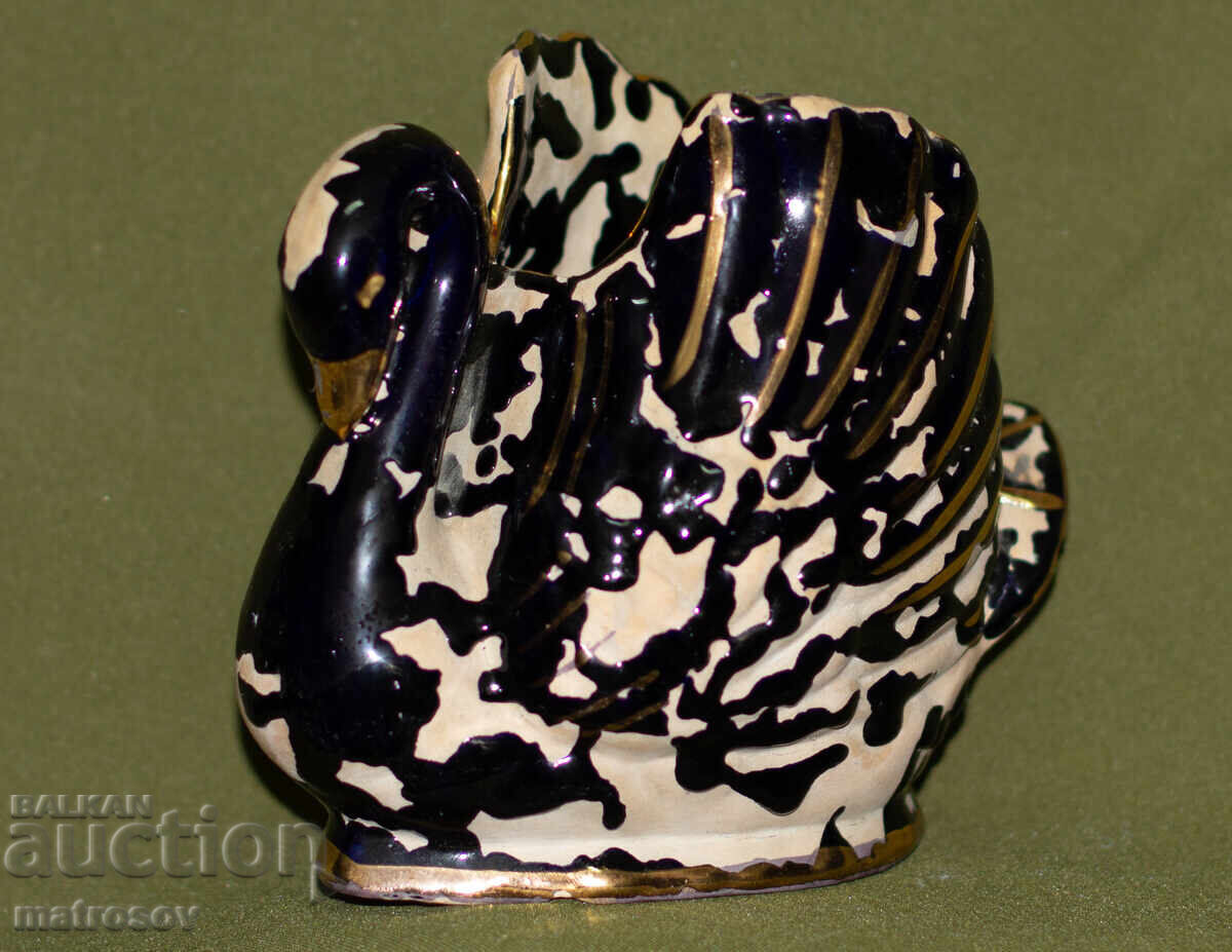 Δημοπρασία Διακοσμητικό κεραμικό ειδώλιο κύκνου