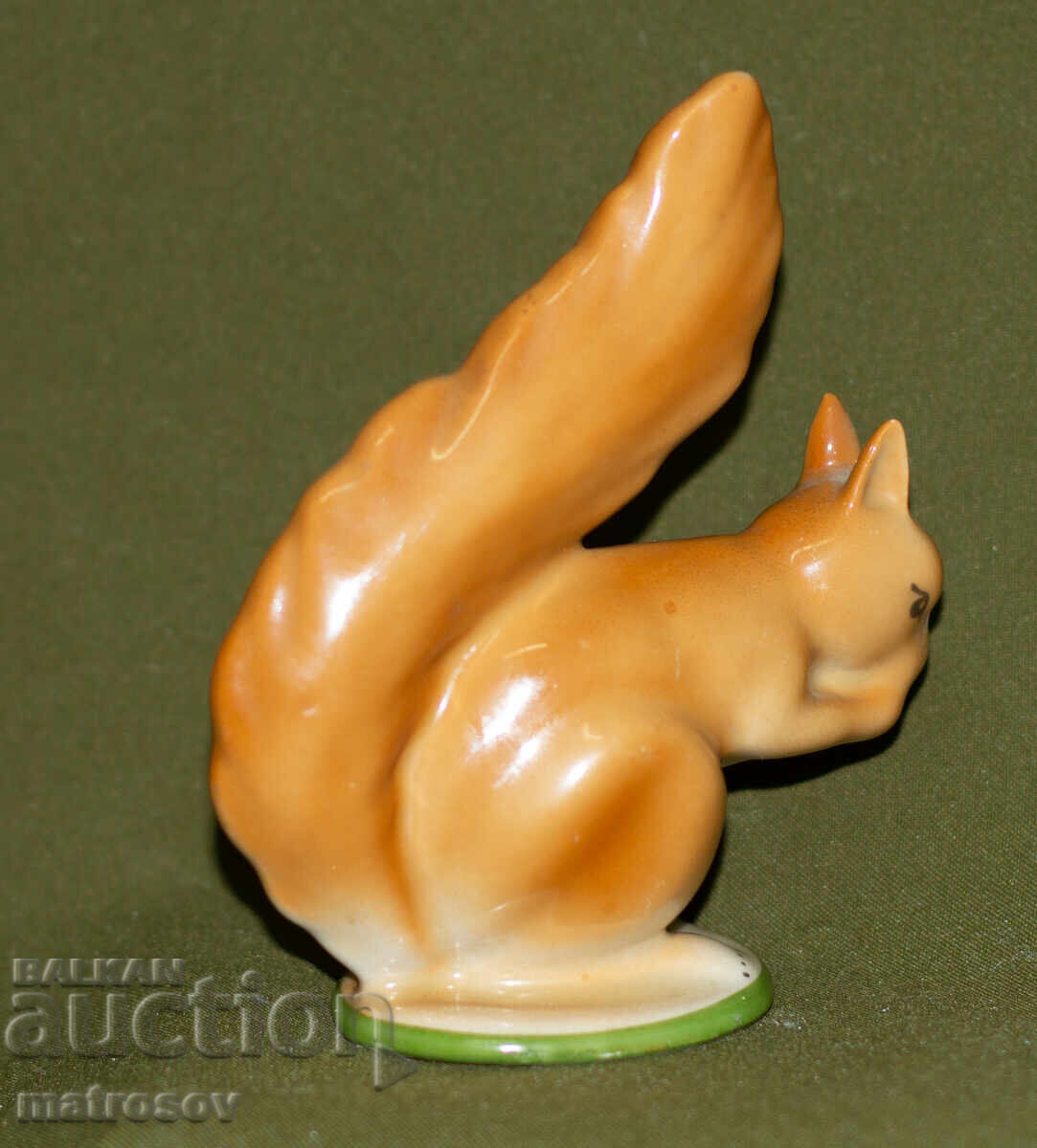 Decorative porcelain figurine, squirrel - 5