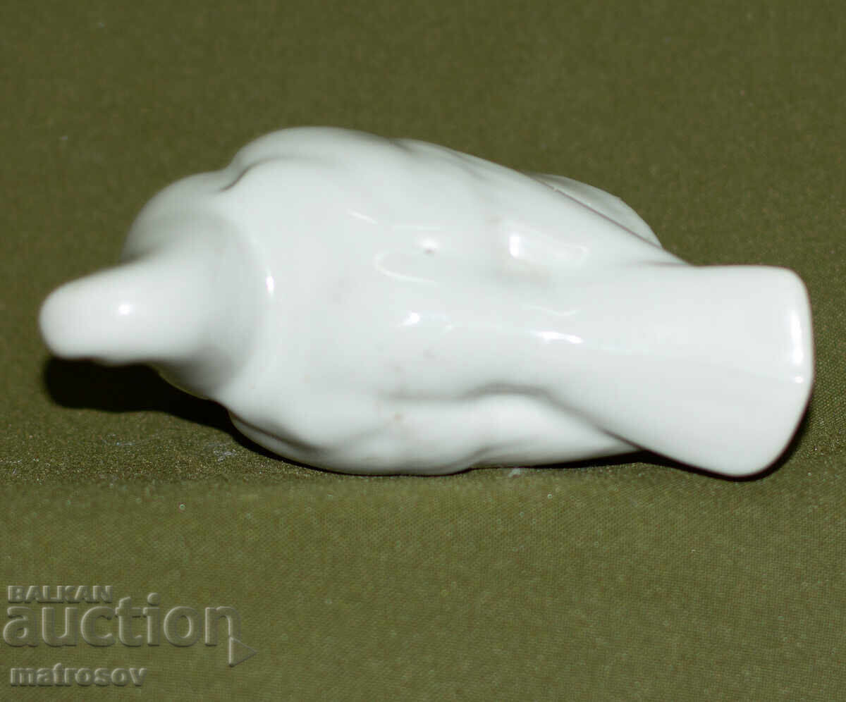 Decorative porcelain figurine, white dove - 6