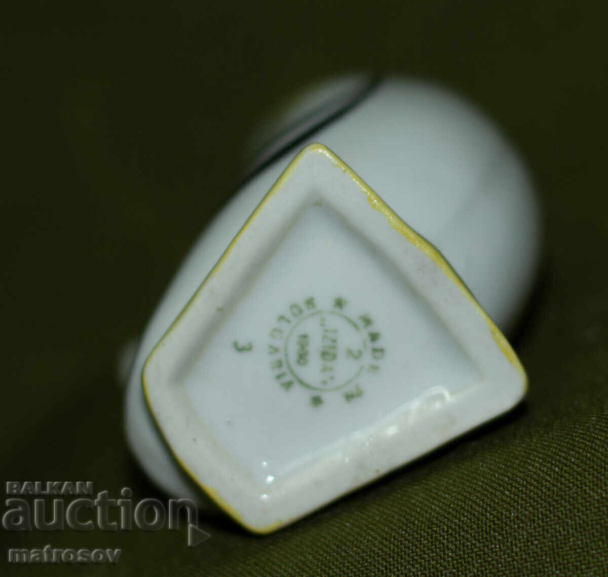 Българска декоративна порцеланова фигурка на пате - 5