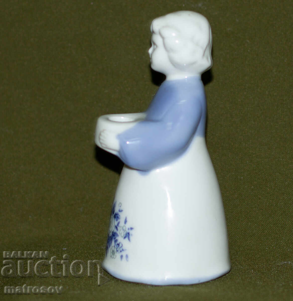 Δημοπρασία Σουηδικό πορσελάνινο ειδώλιο - κηροπήγιο