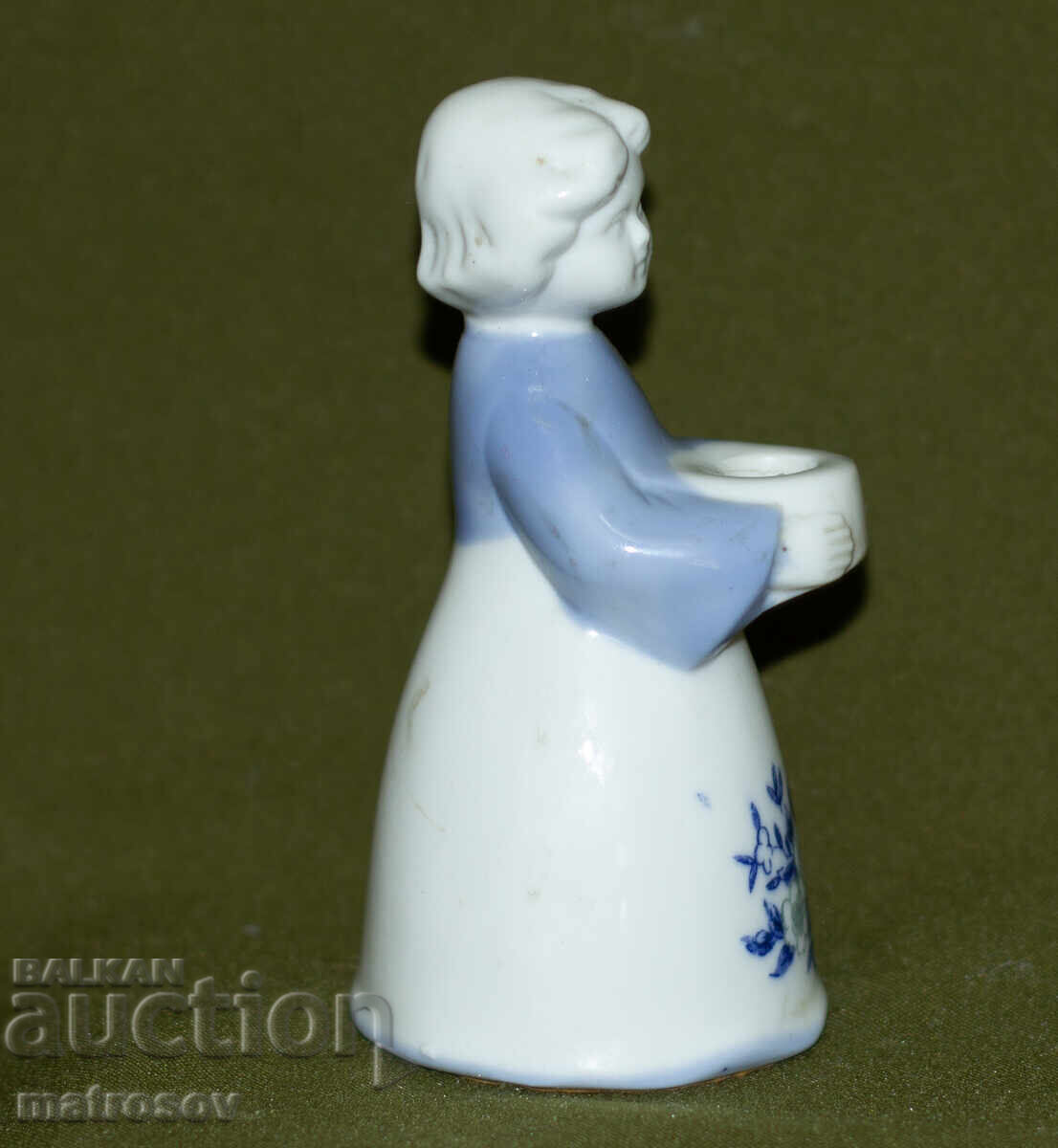 Σουηδικό πορσελάνινο ειδώλιο - κηροπήγιο - 5