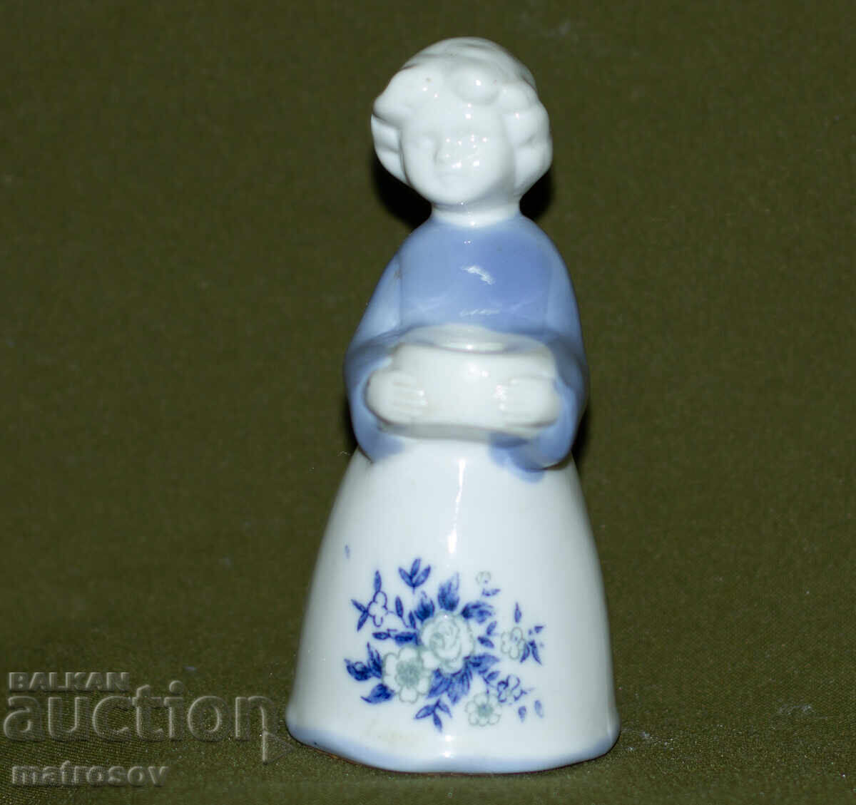 Σουηδικό πορσελάνινο ειδώλιο - κηροπήγιο