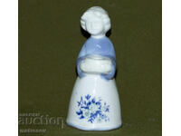 Statuetă din porțelan suedeză - sfeșnic