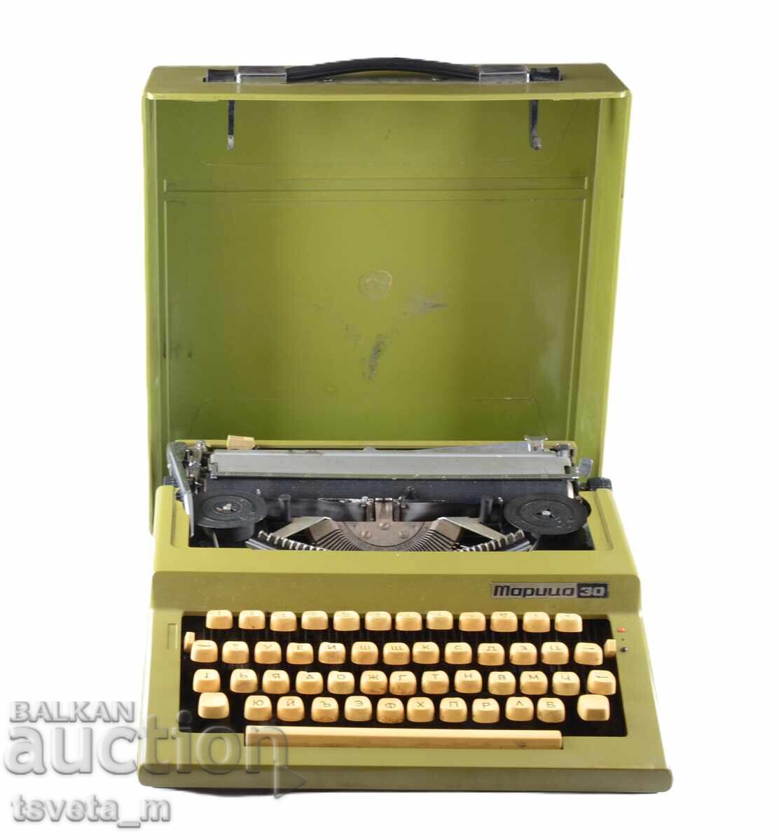 Mașină de scris MARIȚA 30 chirilică soc - funcționează