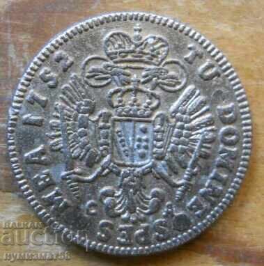 1 кройцер 1752 г (сребро - билон) - Австрия (Франц І) с цена € 43.46 | 85.00 лв.