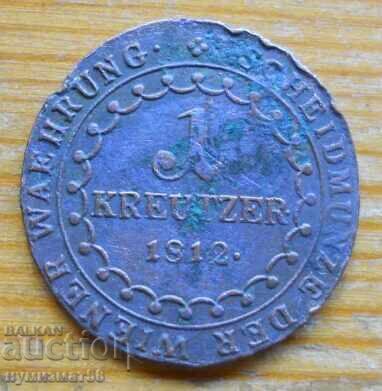 1 Kreuzer 1812 - Austria