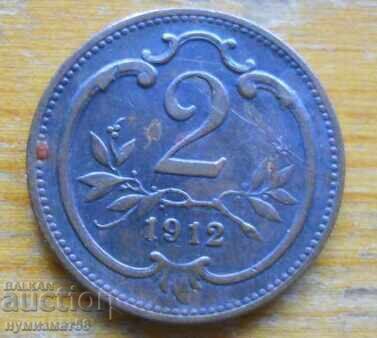 2 Halers 1912 - Austria