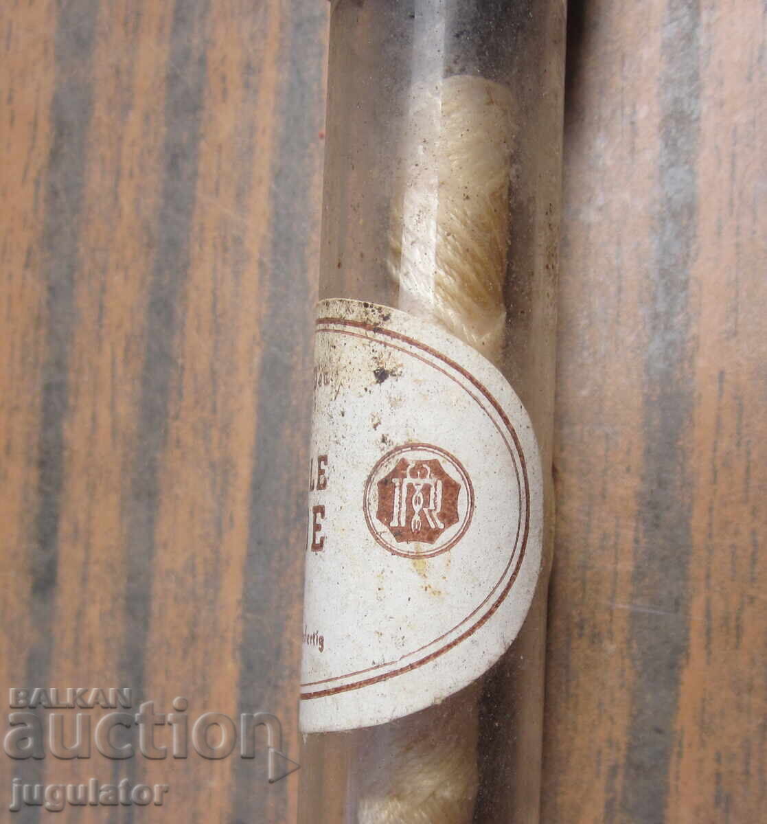 Παλαιός Γερμανικός ιατρικός χειρουργικός κλωστός σε φιαλίδιο - 6