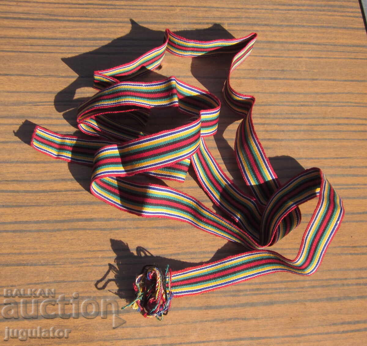 старинен Български фолклорен тъкан колан коланче за носия старинен Български фолклорен тъкан колан коланче за носия