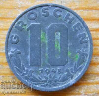 10 groschi 1948 - Austria