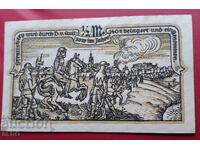 Bancnotă-Germania-Brandenburg-Strausberg-1/2 marcă 1921