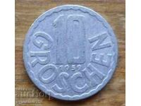 10 γρόσια 1959 - Αυστρία