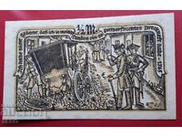 Bancnotă-Germania-Brandenburg-Strausberg-1/2 marcă 1921