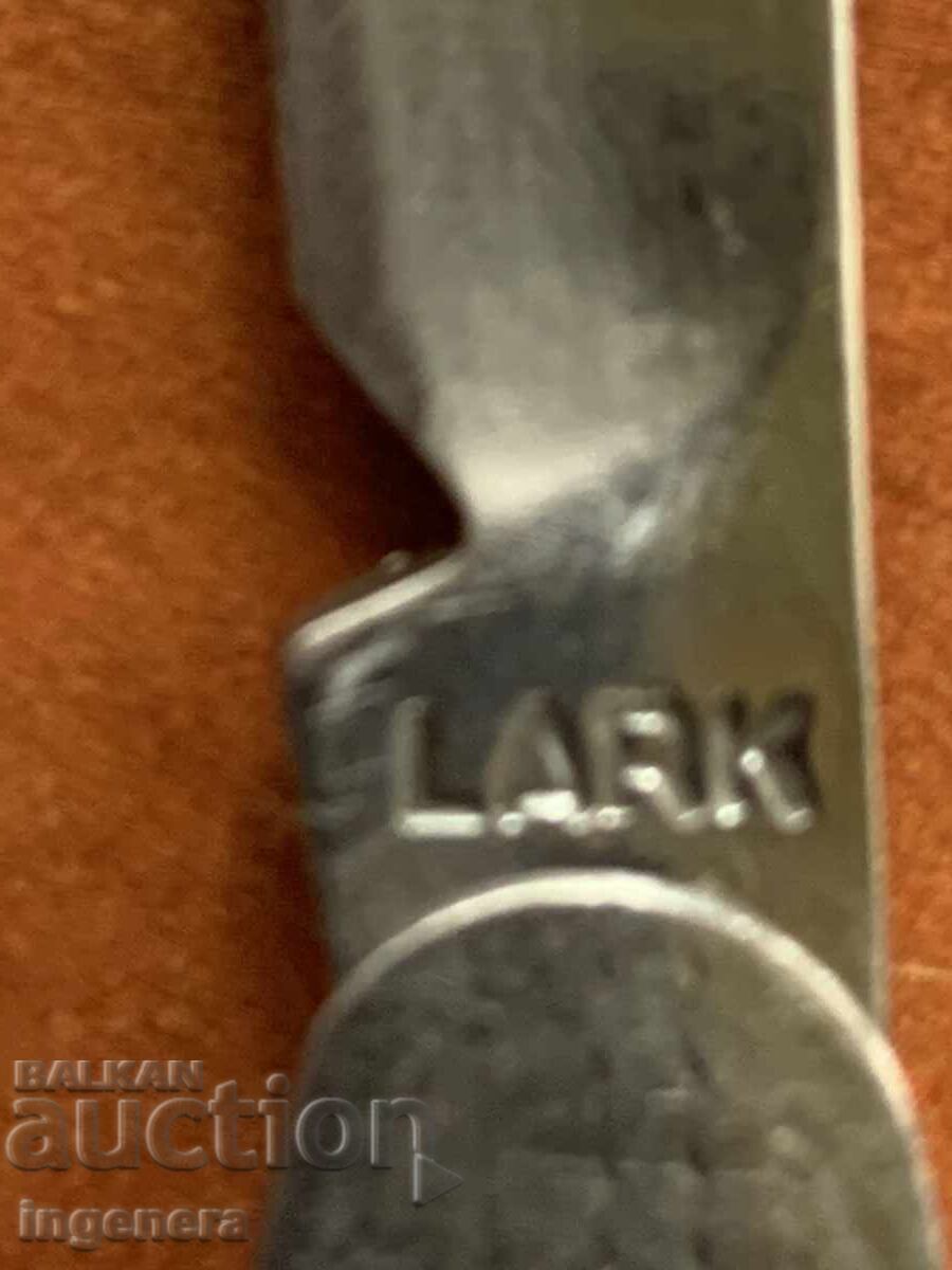 НОЖ СГЪВАЕМ НОЖКА СТАРИННА ОСТРИЕ-LARK с цена € 34.90 | 68.26 лв.