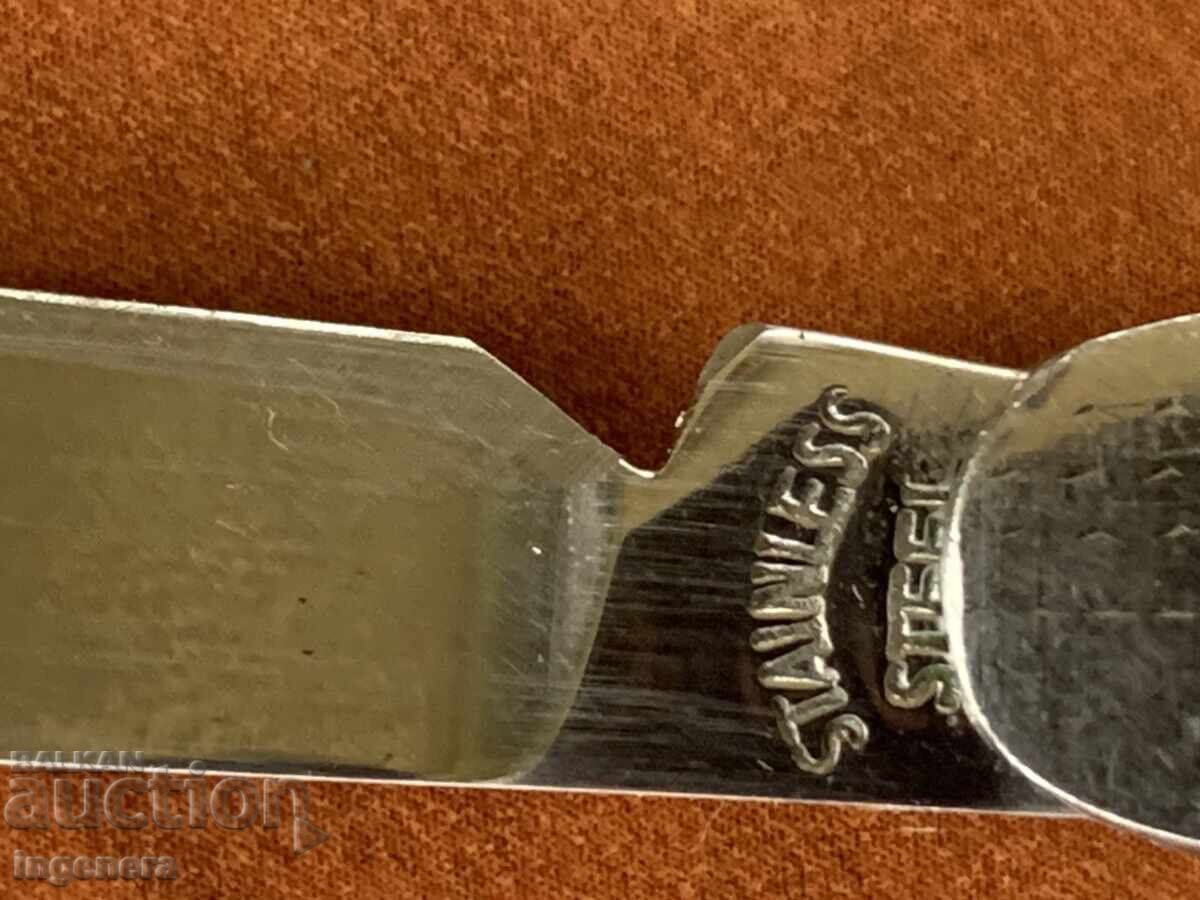 Delivery of FOLDING KNIFE KNIFE OLD BLADE-LARK