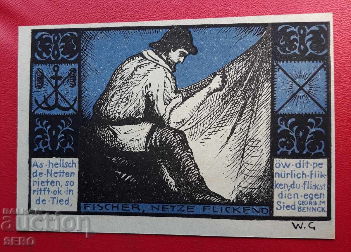 Banknote - Germany - Schleswig-Holstein - Gottmuth - 50 Pfennig 1921