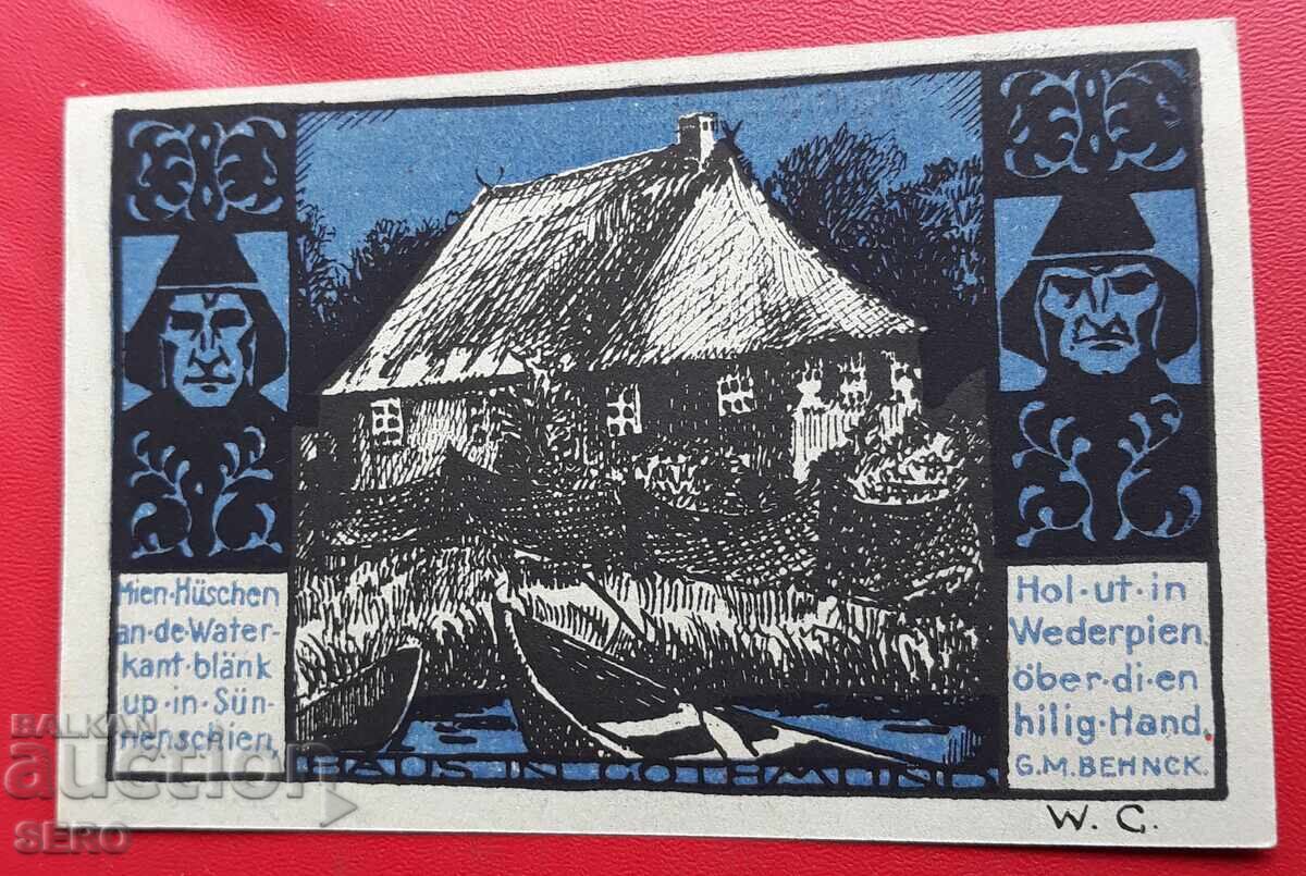 Banknote - Germany - Schleswig-Holstein - Gottmuth - 50 Pfennig 1921