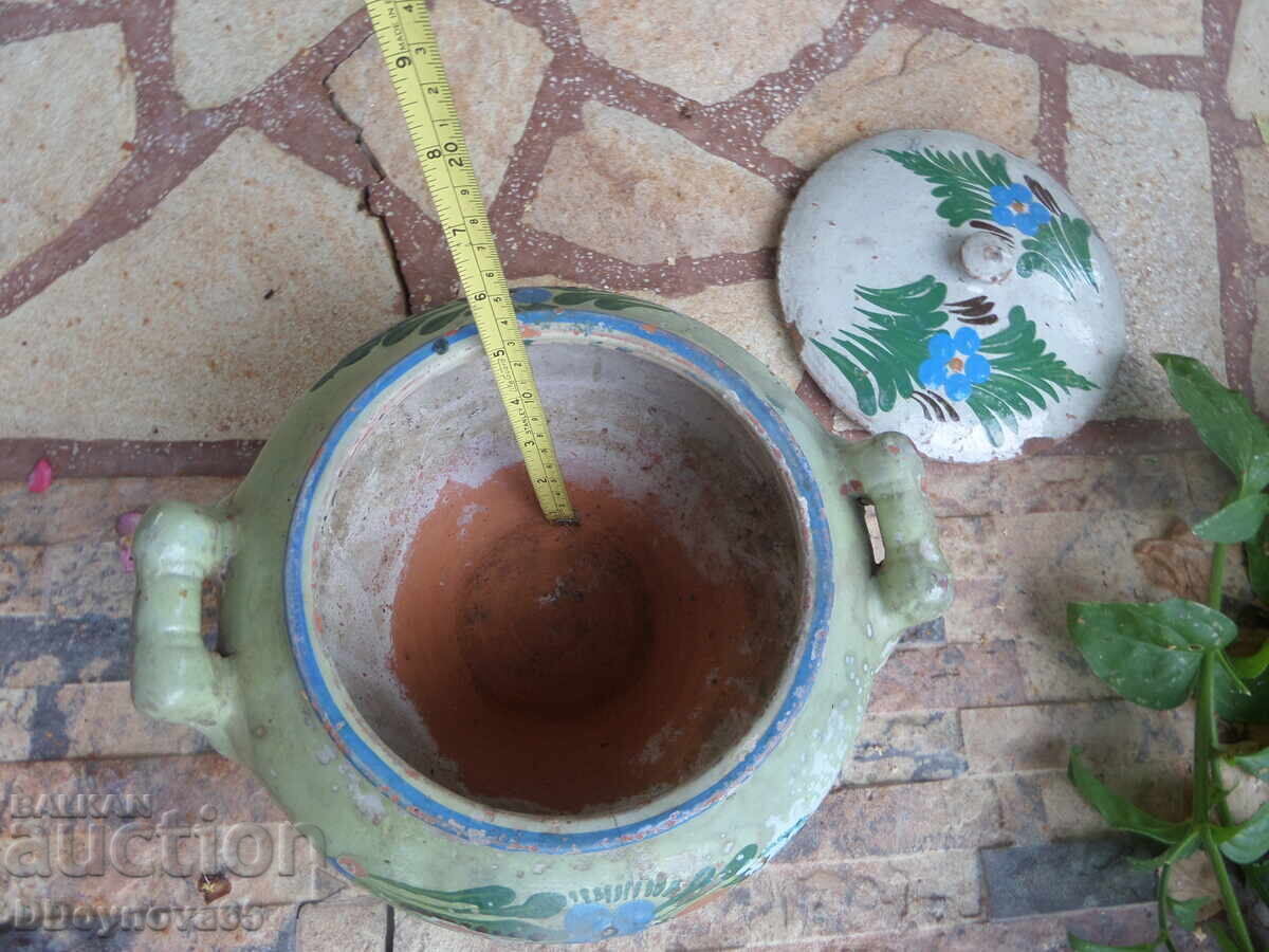 Стар гювеч с капак - 5