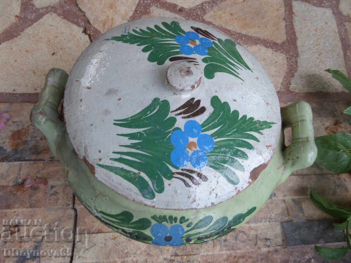 Σταρένιος γκιουβέτσι με καπάκι