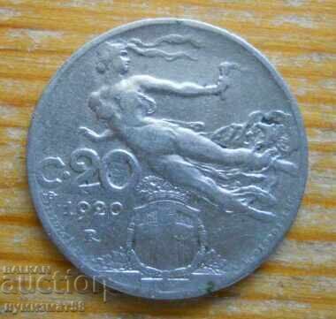 20 Centesimi 1920 - Italia 20 Centesimi 1920 - Italia